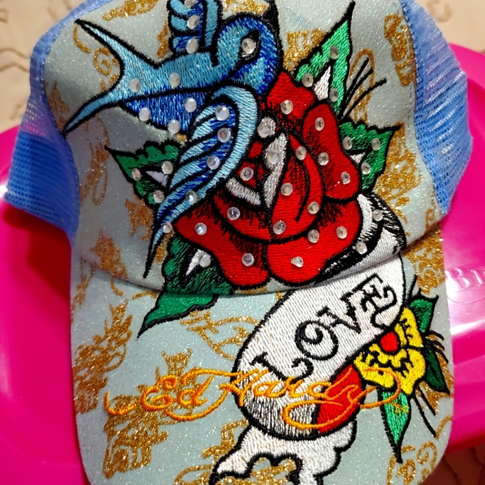 Ed Hardy Embellished Cap